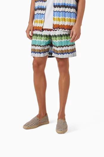 Corfu Raschel Offset Espadrilles