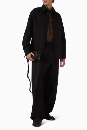 Pyjama Drawstring Pants in Cotton