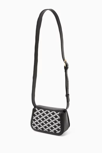 Logo Print Crossbody Bag