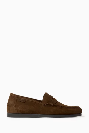 Penny Loafers in Suede