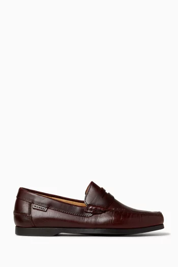 Penny Loafers in Leather
