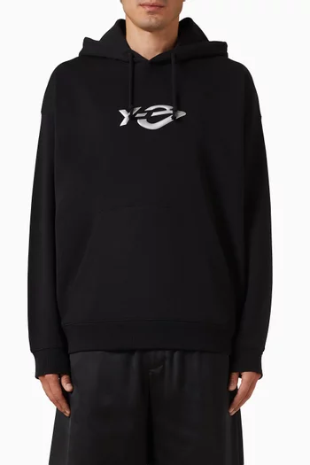 Liquid Logo Hoodie in Cotton-terry