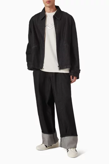 Loose-fit Pants in Denim