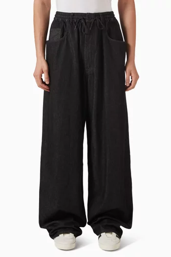 Loose-fit Pants in Denim