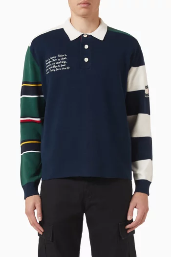 Rugby Knit Shirt in Cotton