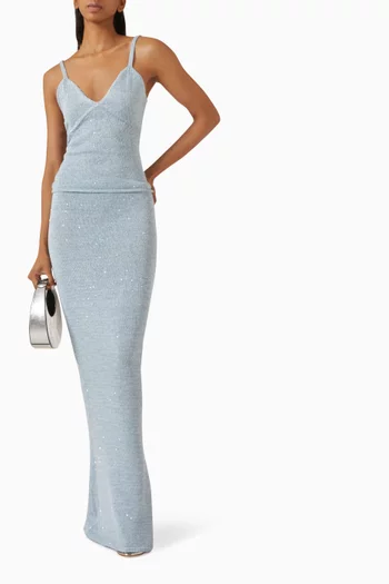 Carolina Sequin Maxi Skirt