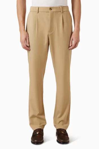 Denton Straight-fit Chinos in Tech-twill