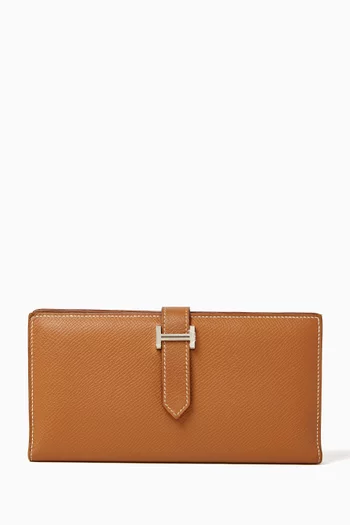 Bearn Long Wallet in Epsom Leather