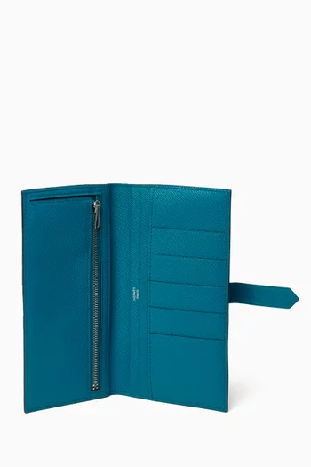 Bearn Gusset Wallet in Epsom Leather