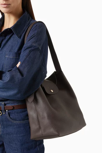 Large Le Cadence Shoulder Bag in Leather
