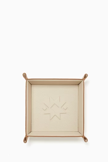 Sunny Vide Poche Tray in Leather
