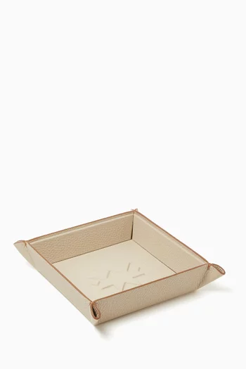 Sunny Vide Poche Tray in Leather