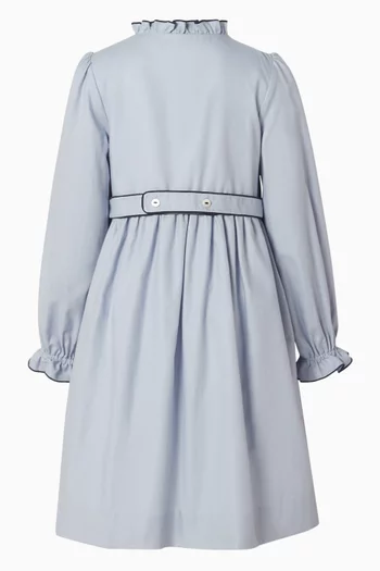 Lola Smocked Dress in Cotton