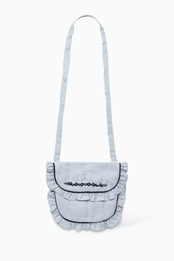 Mimosa Embroidered Shoulder Bag
