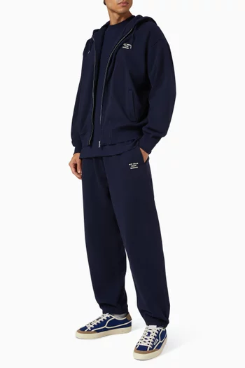 Slogan Sweatpants in Fleece