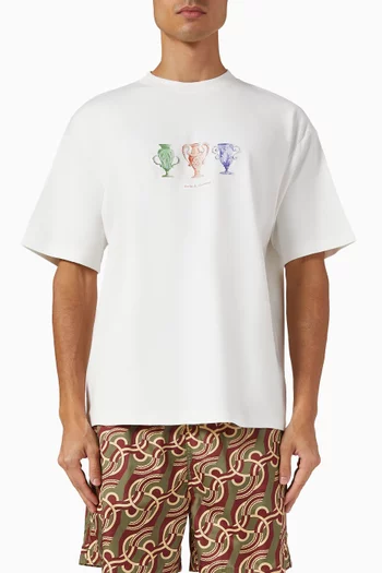 Drôle Signature T-shirt in Cotton