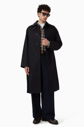 Revere Trench Coat in Cotton-blend Twill