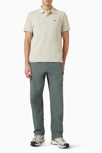 Polo Shirt in Stretch Piquet