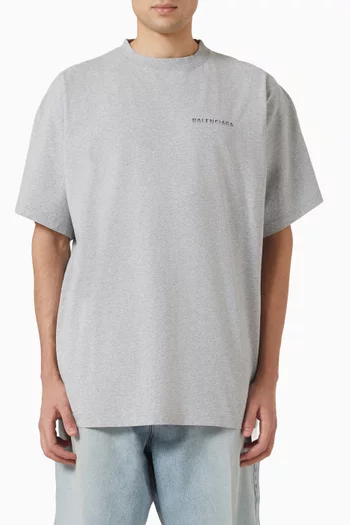 Gradient Oversized T-shirt in Jersey