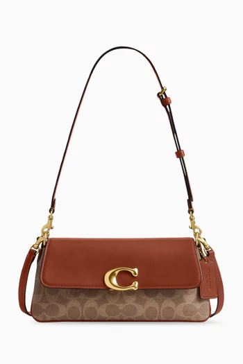 Jet Shoulder Bag in Signature Canvas