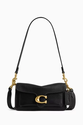 Soft Tabby Shoulder Bag 20 in Leather