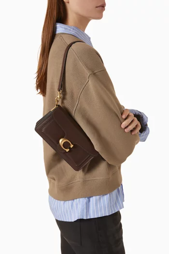 Soft Tabby Shoulder Bag 20 in Leather