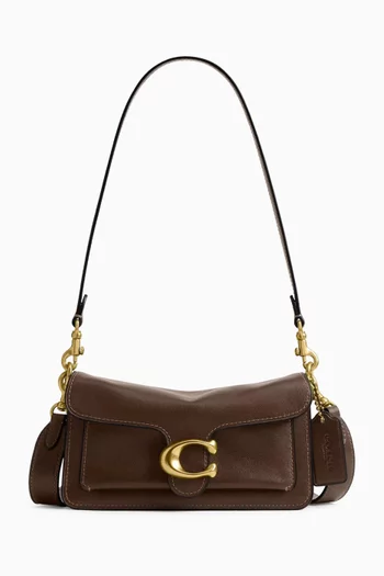 Soft Tabby Shoulder Bag 20 in Leather