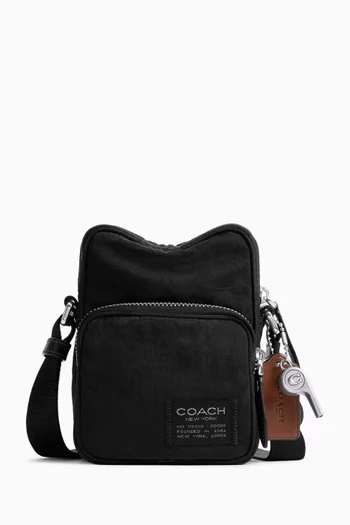 Locke Crossbody Bag in Nylon Jacquard