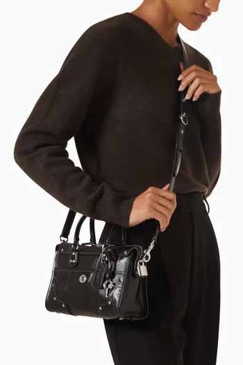 Rhyder Satchel Bag 24 in Glazed Leather