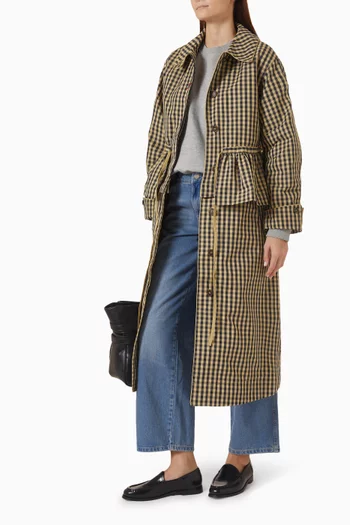 Myrtle Trench Coat in Organic Cotton Blend