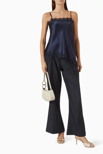 Tansy Cami Top in Satin & Lace