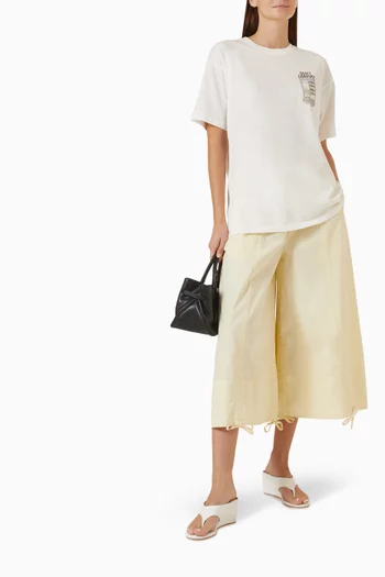 Quiet Company Oversized T-shirt in Cotton-jersey