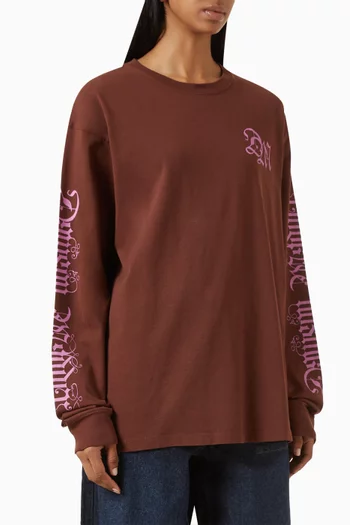 Pleasant Slumber Graphic T-shirt in Cotton