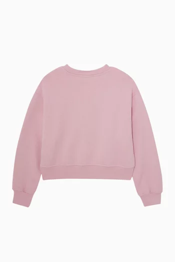Logo Sweatshirt in Cotton