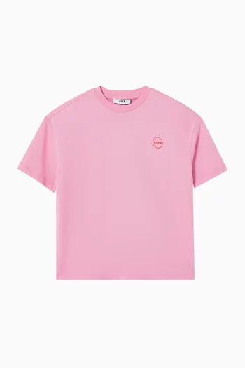 Logo-print T-shirt in Cotton