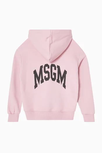 Logo Hoodie in Cotton