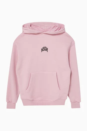 Logo Hoodie in Cotton
