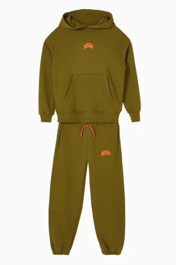 Logo Hoodie in Cotton