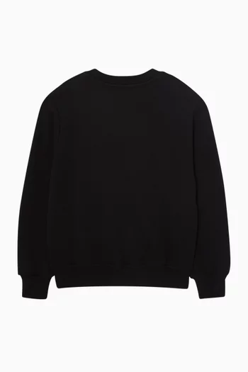 Logo Sweatshirt in Cotton