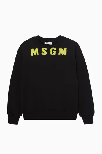 Logo Sweatshirt in Cotton