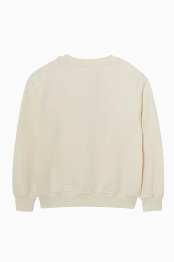 Logo Sweatshirt in Cotton