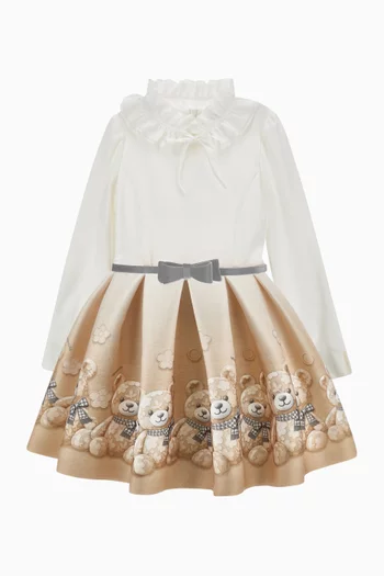 Teddy Pleated Dress