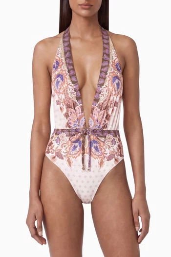 Willow Halterneck One-piece Swimsuit
