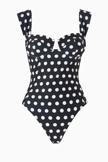 Lyra Polka-dot One-piece Swimsuit