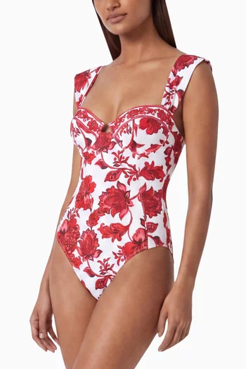 Lyra Structured One-piece Swimsuit
