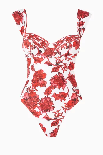 Lyra Structured One-piece Swimsuit