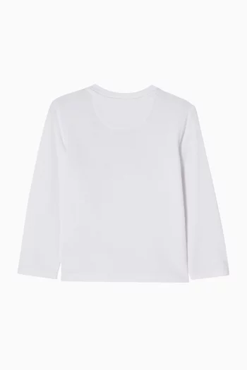 Logo-print T-shirt in Cotton