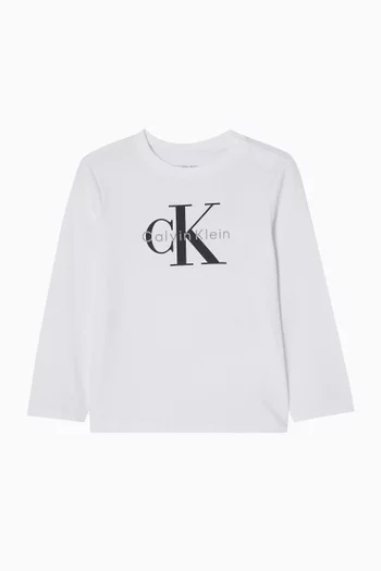 Logo-print T-shirt in Cotton