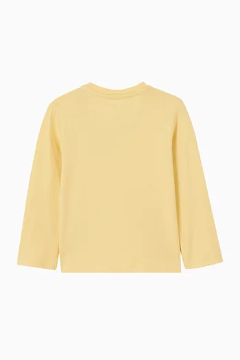 Logo-print T-shirt in Cotton