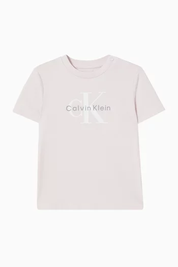 Logo-print T-shirt in Cotton